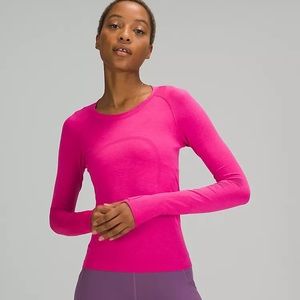Lululemon Sonic Pink Swiftly Long Sleeve